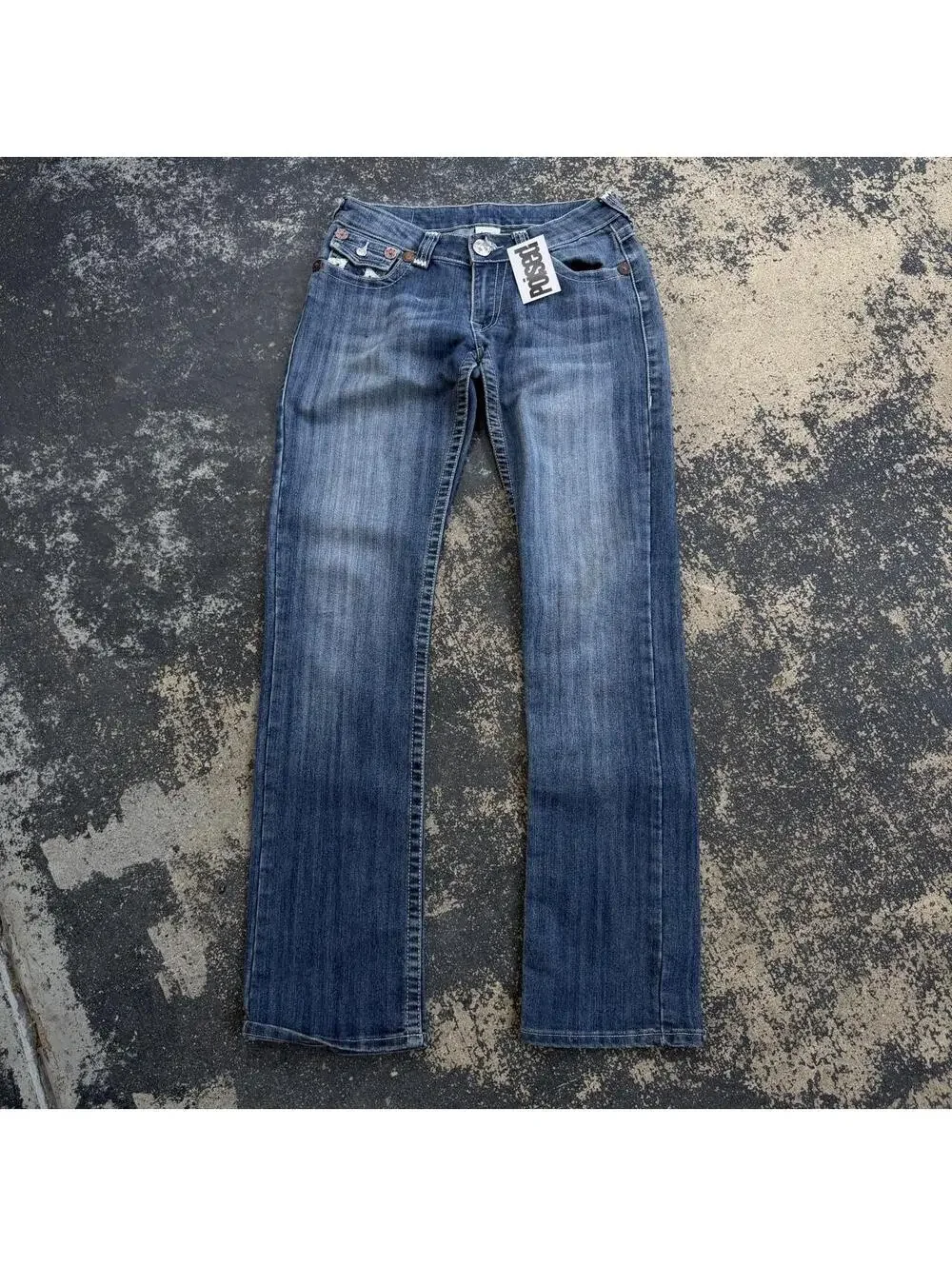 Vintage Y2K True Religion Bobby Low Rise Jeans